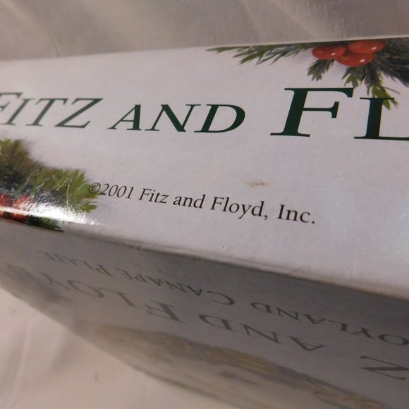 FITZ AND FLOYD TOYLAND CANAPE PLATE WITH ORIGINAL BOX - Picture 2 of 7
